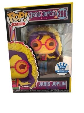 Funko Pop! Rocks Janis Joplin Black Light